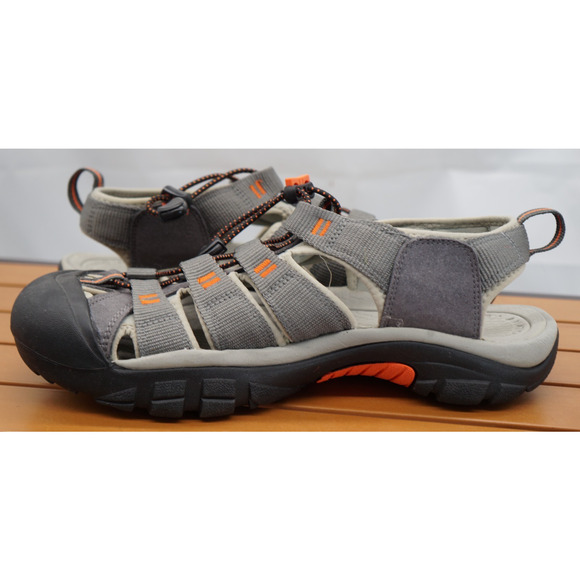 Keen Newport H2 Sandal Men’s Fisherman Shoe Gray Hiking Size 10